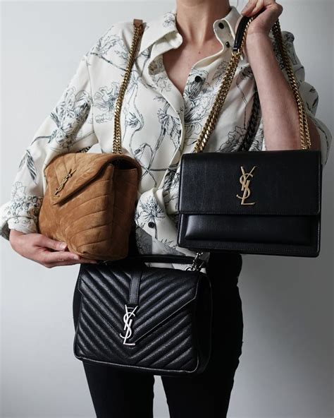 ysl college bag vs loulou|YSL LouLou Vs College VS Sunset Bag WHICH IS THE BEST.